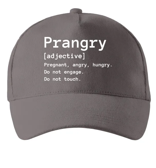 Кепка Prangry Серый фото