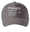 Кепка Prangry Серый фото