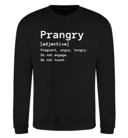 Свитшот Prangry Черный фото