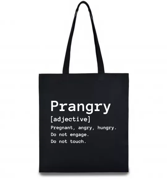 Еко-сумка Prangry Чорний фото