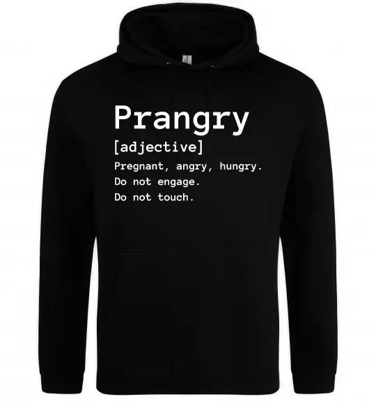 Жіноча толстовка (худі) Prangry Чорний фото