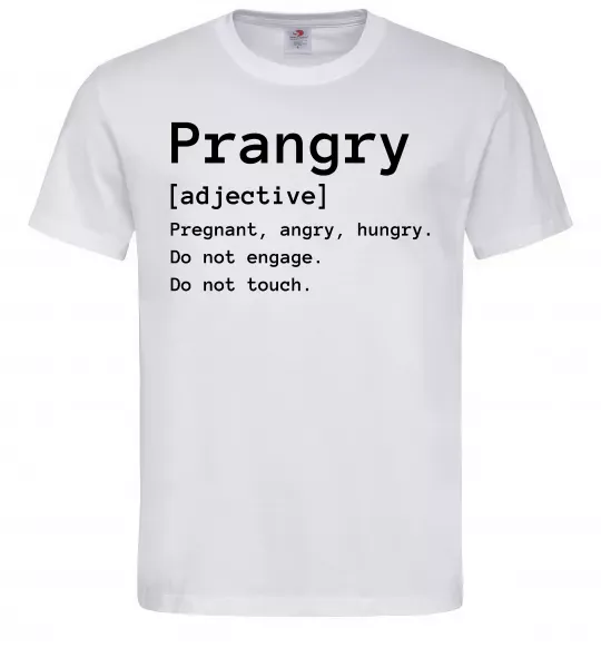 Мужская футболка Prangry Белый фото