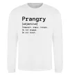 Свитшот Prangry Белый фото