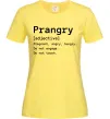 Жіноча футболка Prangry Лимонний фото