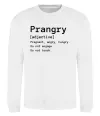 Свитшот Prangry Белый фото