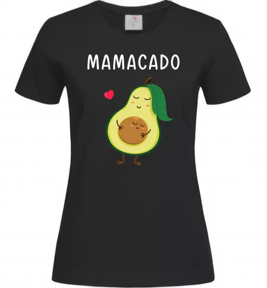 Жіноча футболка Mamacado Чорний фото