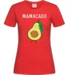 Жіноча футболка Mamacado Червоний фото