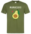 Чоловіча футболка Mamacado Оливковий фото