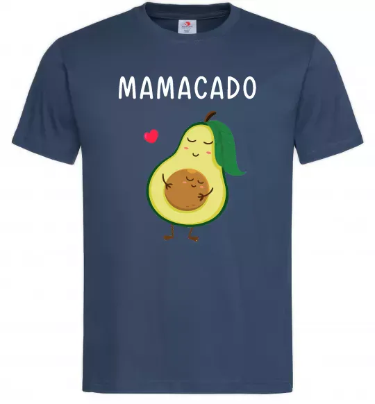 Чоловіча футболка Mamacado Темно-синій фото