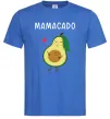 Чоловіча футболка Mamacado Яскраво-синій фото