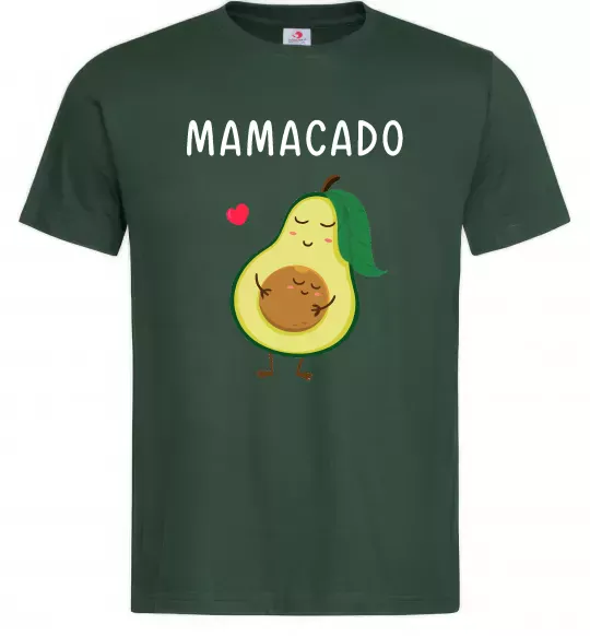 Чоловіча футболка Mamacado Темно-зелений фото