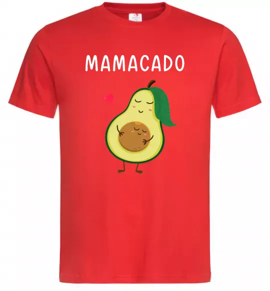 Чоловіча футболка Mamacado Червоний фото