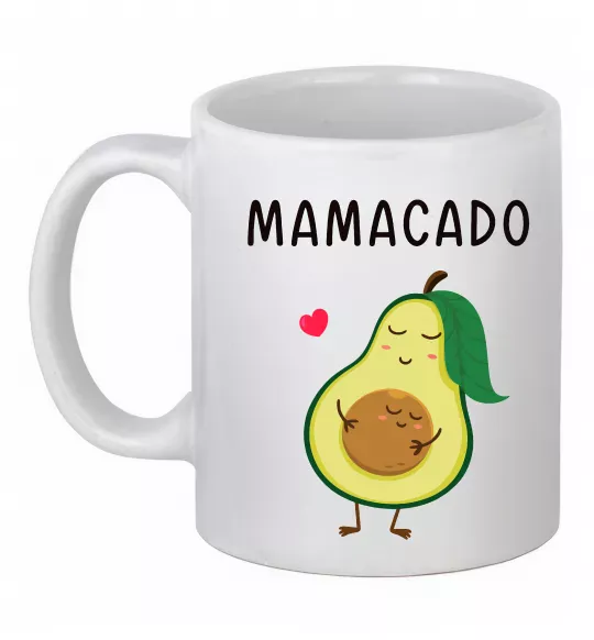 Чашка керамическая Mamacado Белый фото