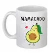 Чашка керамическая Mamacado Белый фото