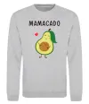 Свитшот Mamacado Серый меланж фото