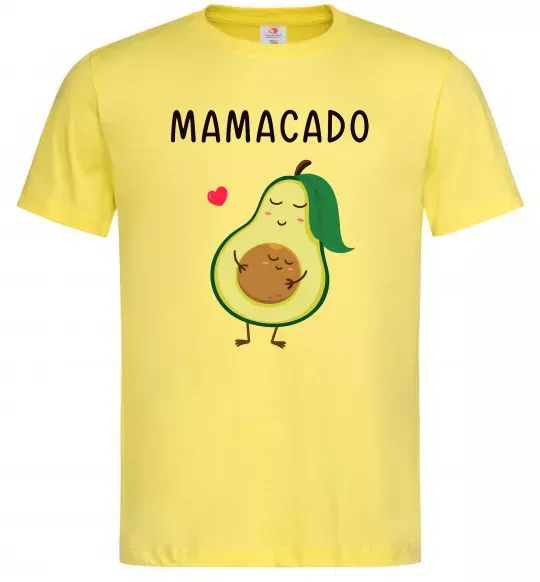 Чоловіча футболка Mamacado Лимонний фото