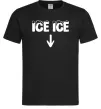Чоловіча футболка Ice ice Чорний фото