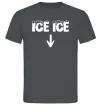 Чоловіча футболка Ice ice Графіт фото