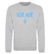 Свитшот Ice ice Серый меланж фото
