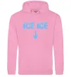 Женская толстовка (худи) Ice ice Розовый фото