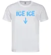 Чоловіча футболка Ice ice Білий фото
