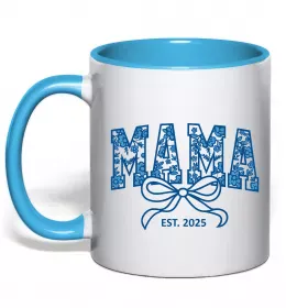 Чашка с цветной ручкой