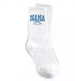 Носки Mama est.date Белый фото