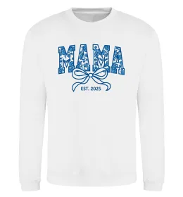 Світшот Mama est.date Білий фото