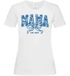 Жіноча футболка Mama est.date Білий фото
