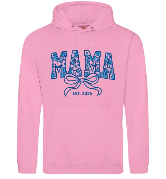 Женская толстовка (худи) Mama est.date Розовый фото