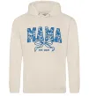Женская толстовка (худи) Mama est.date Таш Женская толстовка (худи) Mama est.date Таш фото