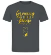 Мужская футболка Growing my little peep Графит фото