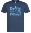 Мужская футболка Expecting patronum Темно-синий Мужская футболка Expecting patronum Темно-синий фото