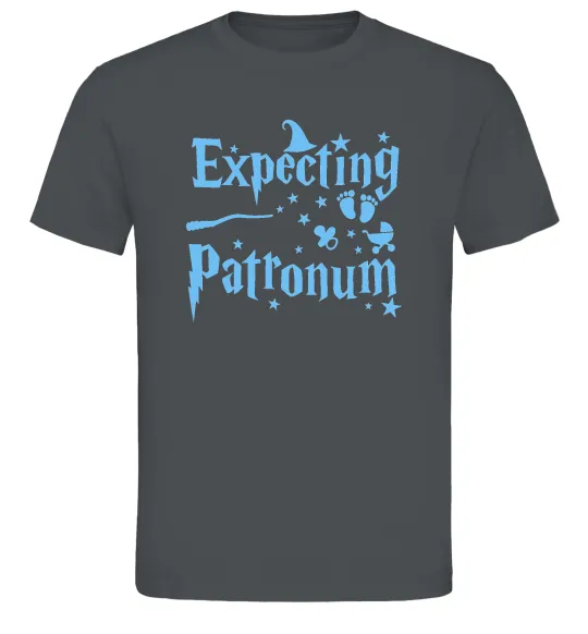 Мужская футболка Expecting patronum Графит фото