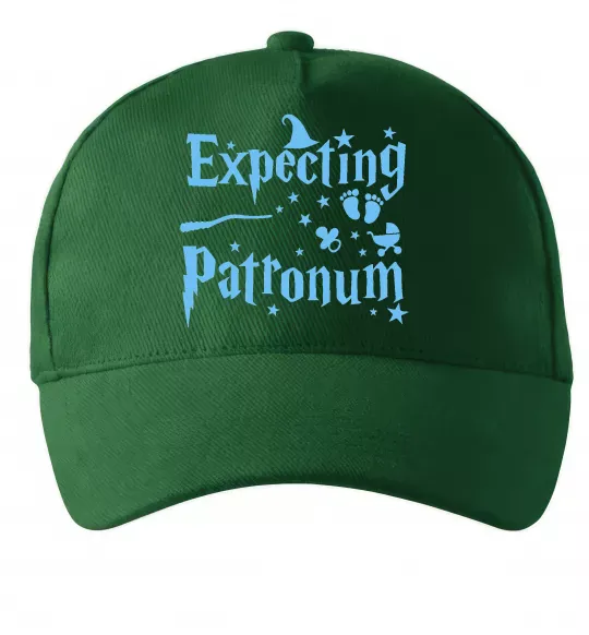 Кепка Expecting patronum Темно-зеленый фото
