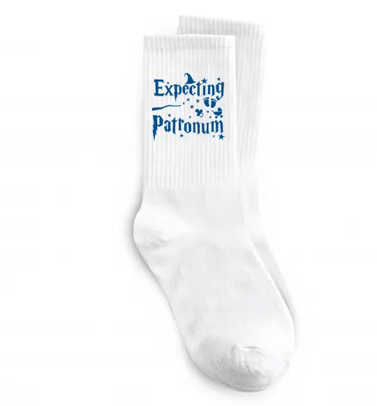 Носки Expecting patronum Белый фото