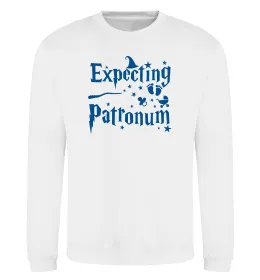 Свитшот Expecting patronum Белый фото