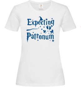 Женская футболка Expecting patronum