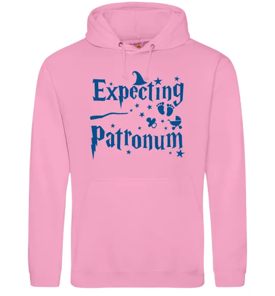 Женская толстовка (худи) Expecting patronum Розовый фото