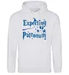 Жіноча толстовка (худі) Expecting patronum Сірий меланж фото