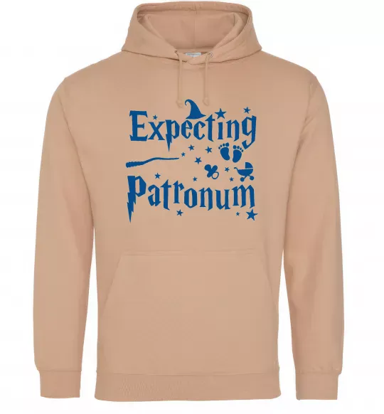 Жіноча толстовка (худі) Expecting patronum Пісочний фото