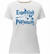 Женская премиум футболка Expecting patronum Белый фото