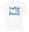 Футболка Оверсайз Expecting patronum Белый фото