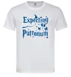 Мужская футболка Expecting patronum Белый Мужская футболка Expecting patronum Белый фото