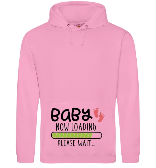Жіноча толстовка (худі) Baby loading please wait Рожевий фото