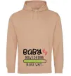 Жіноча толстовка (худі) Baby loading please wait Пісочний фото