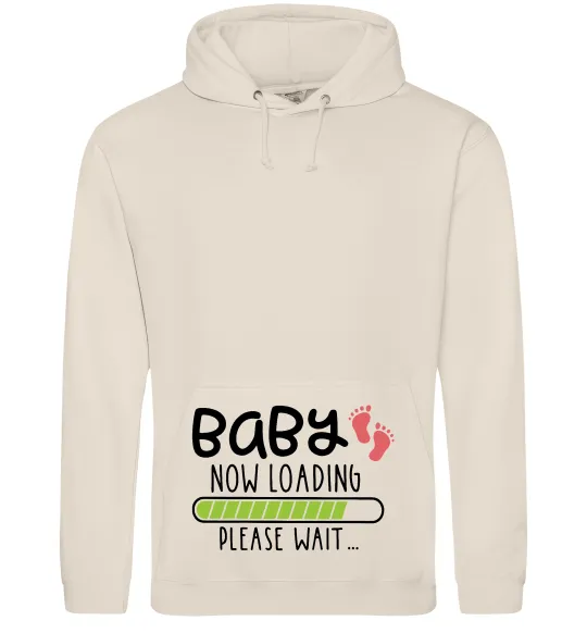 Женская толстовка (худи) Baby loading please wait Таш фото