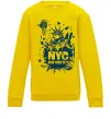 Детский Свитшот NYC art Солнечно желтый фото