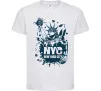 Дитяча футболка NYC art Білий фото