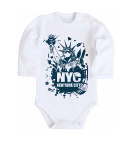 Детский боди NYC art